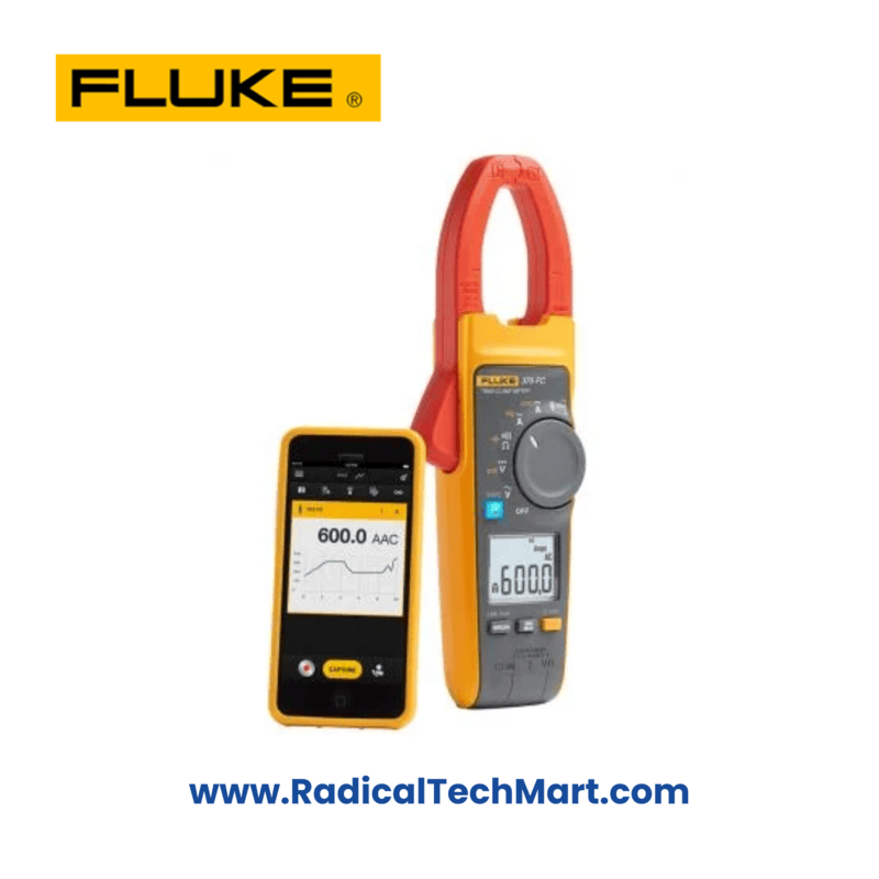 Fluke 375 FC True-RMS AC/DC Clamp Meter with iFlex and Fluke Connect