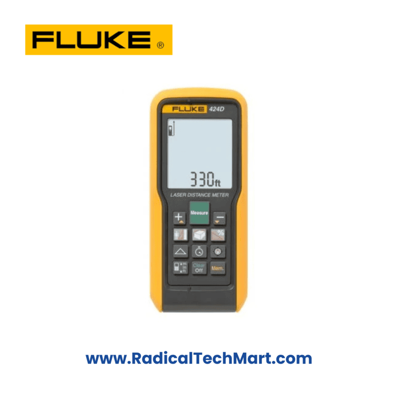 Fluke 424D Laser Distance Meter with 100m Range and Tilt Sensor
