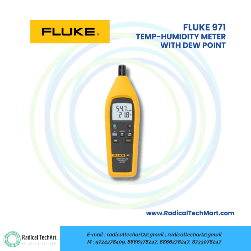 Fluke 971 temp-humidity meter with dew point
