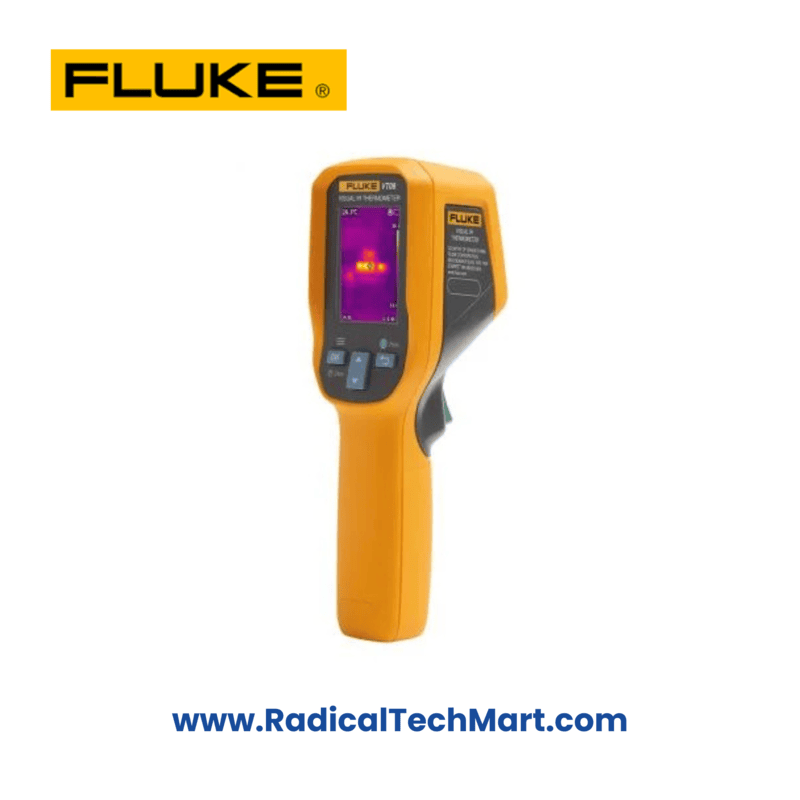 Fluke VT08 Visual IR Thermometer with visible and thermal image overlay