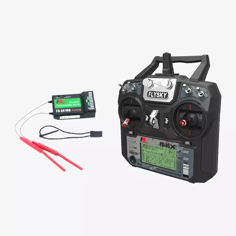FlySky FS-i6X 2.4GHz 10CH RC Transmitter with FS-IA10B Receiver