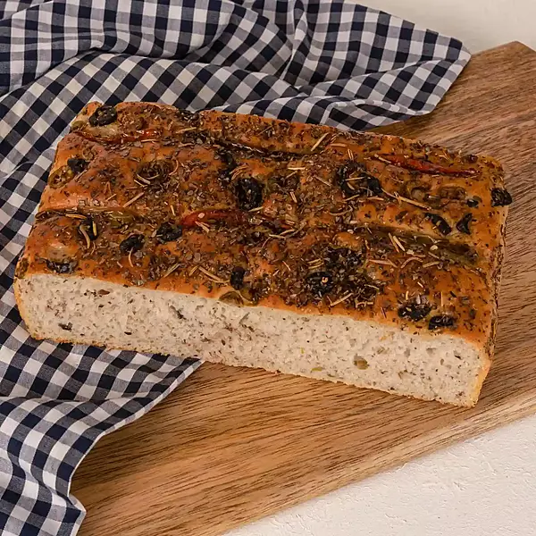 Focaccia Loaf 330 Gms - Gourmestan