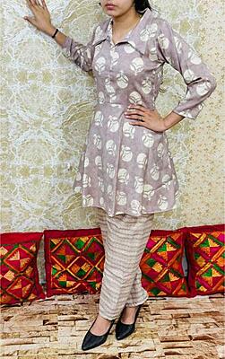 Foil Printed Rayon Co-Ord Set Catalogue 2-Pink Foil Printed Rayon Co-Ord Set Catalogue 2-Pink