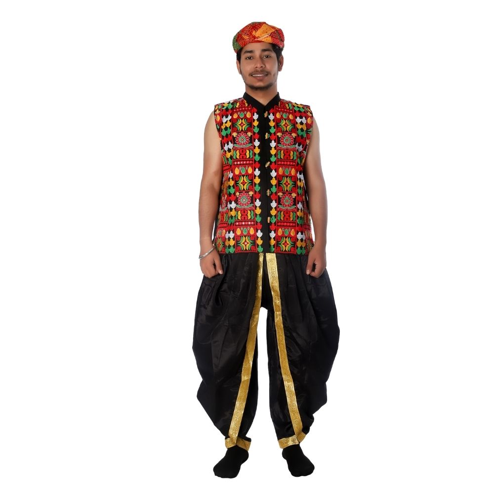garba Folk Dance Dress With Pagri garba Folk Dance Dress With Pagri