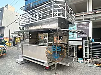 Bahubali Food Cart with Roof Top Seating