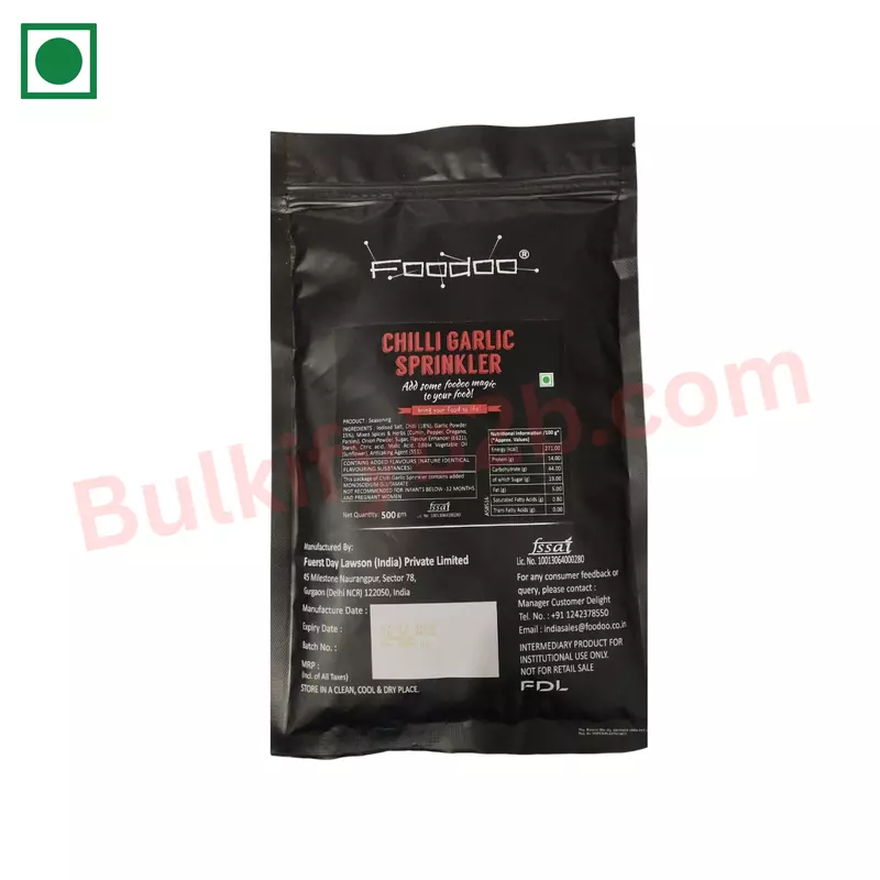 Foodoo Chilli Garlic Sprinkler 500g