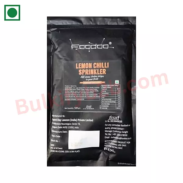 Foodoo Lemon Chilli Sprinkler 500g