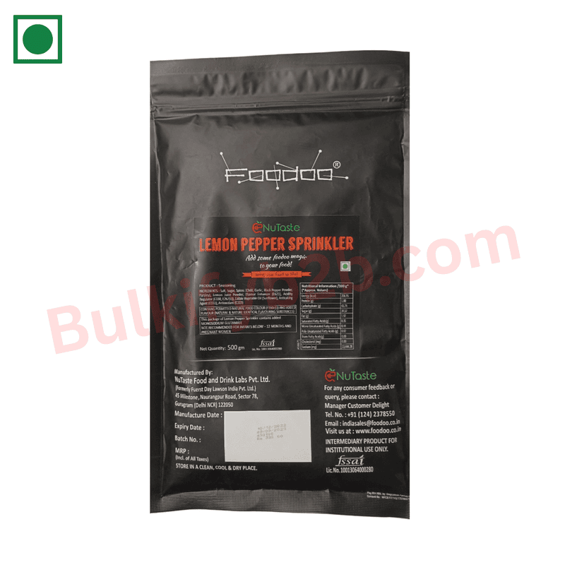 Foodoo Lemon Pepper Sprinkler 500g-dd