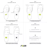 form bike fit heelwedge road/MTB universal 1 degree - pack of 15