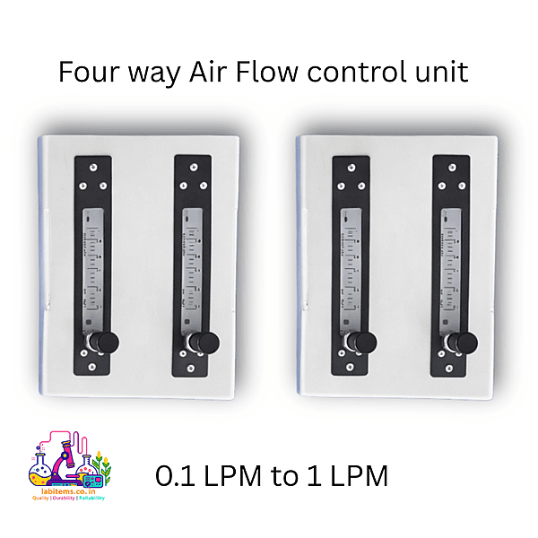 Four way Air Flow control unit for Olfactometer
