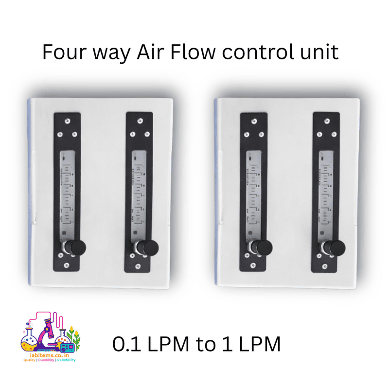 Four way Air Flow control unit for Olfactometer