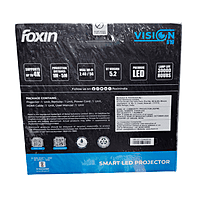 Foxin Vision 610 Smart LED Projector – Full HD Support | Smart Features | Home Entertainment