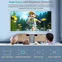 Foxin Vision 610 Smart LED Projector – Full HD Support | Smart Features | Home Entertainment