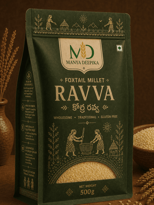 Korra - Foxtail Millet Ravva