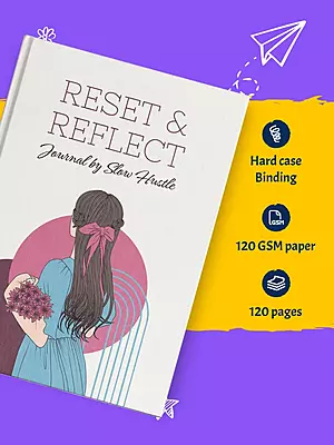 Lady pink - Reset & Reflect Edition (4-Month Guided Journal)