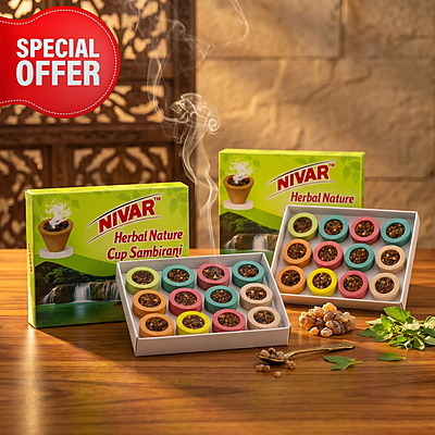 Herbal cup sambrani -12nos- Buy 2 @ ₹139