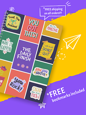 The Daily Finish Flow Planner Carnival Colors