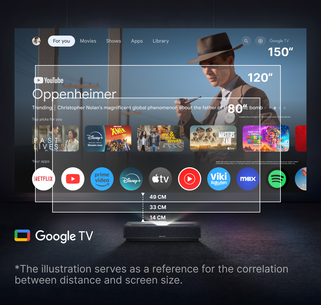 Formovie Cinema Edge 4K UST Laser Projector