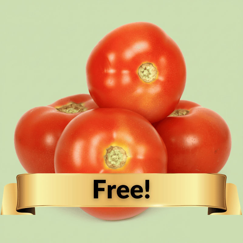 Naati/Hybrid Tomatoes - Free for next 3 Orders