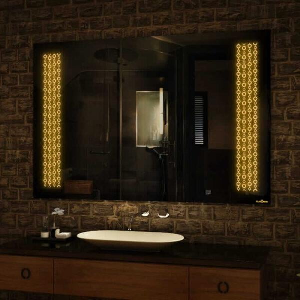 Rectangular Touch Sensor LED Mirror for Washroom 010 Rectangular Touch Sensor LED Mirror for Washroom 010
