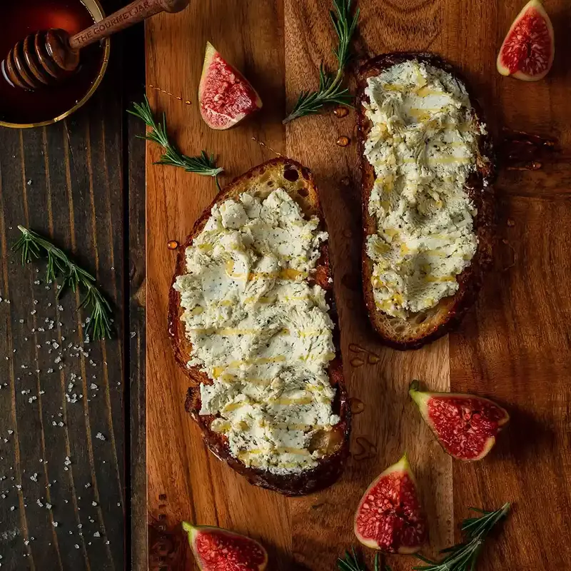 Fromage Blanc Italian Black Truffles - Eleftheria