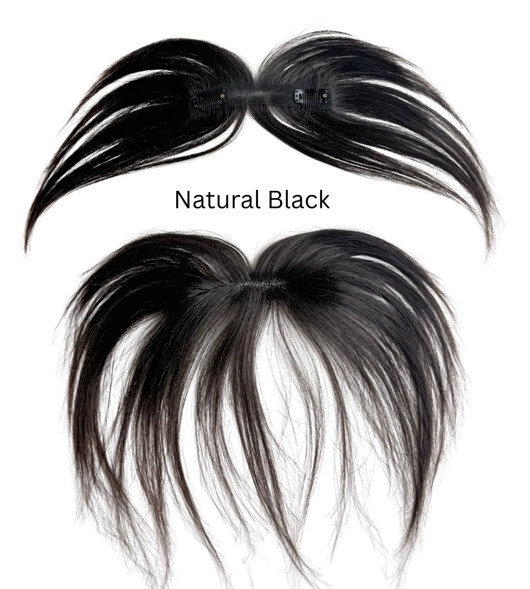 2 Clips Front Hairline Fringes
