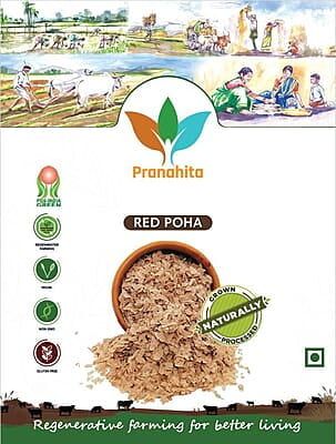 Organic Red Poha-500 g