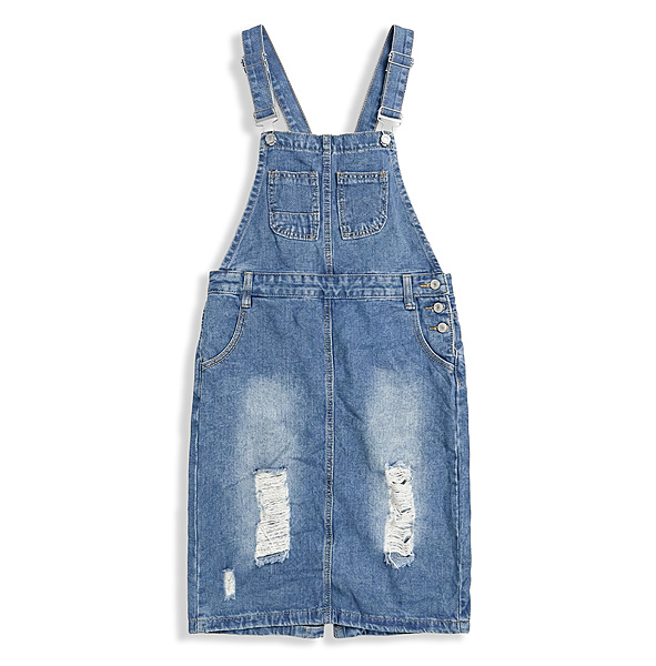 Indigo Strap Denim Dress