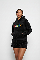 Always Varied Velvet Hoodie