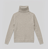 Classic Cashmere-Feel Turtleneck