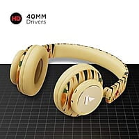 boAt Rockerz 450 Masaba Edition Bluetooth On Ear Headphones with Mic, Upto 15 Hours Playback, 40mm Drivers (Aztec Fusion)