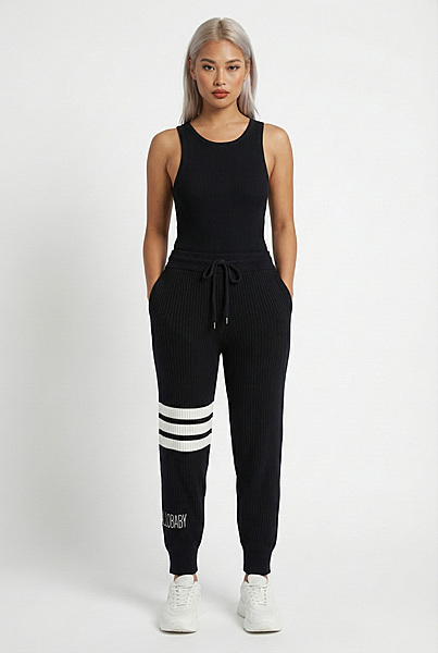 Hello Baby Ribbed Joggers