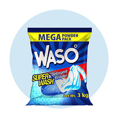 WASO | Super Wash Detergent Powder 3KG