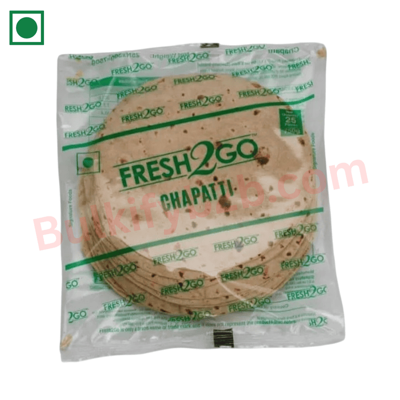 Frozen Chapatti Whole Wheat (25*30g)