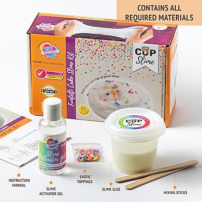 Funfetti cake slime kit