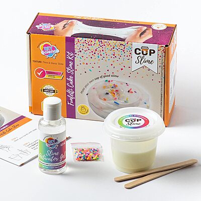 Funfetti cake slime kit