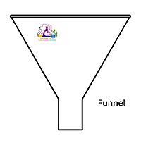 Funnel-Powder, Short Plain Stem