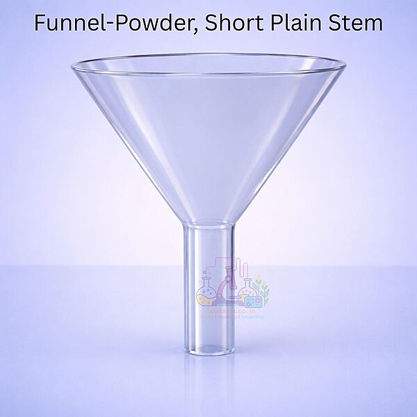 Funnel-Powder, Short Plain Stem