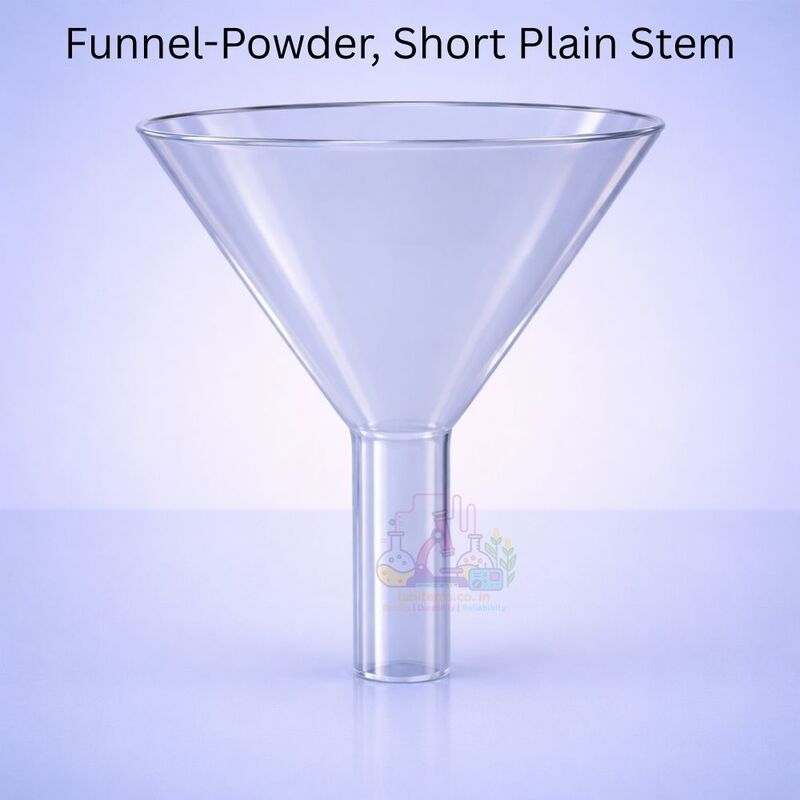 Funnel-Powder, Short Plain Stem