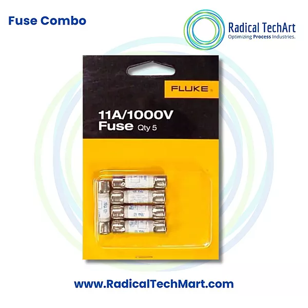 Fuse for Fluke 115, 15B Plus, 17B Plus and 179 Combo, Pack of 5