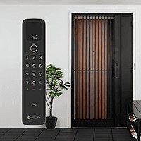 Solity Gate Lock G1  Digital Door Lock with Dual-Side Fingerprint, RFID, PIN & Alexa/App Integration