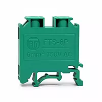 16 mm² Green Polyamide Terminal Block (32 Amp)|FTS-16P