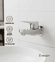 Parryware Aqua Wall Mounted Bib Cock