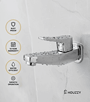 Aqua Wall Mounted Long Body Bib Cock