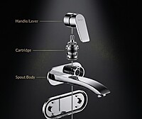 Aqua Wall Mounted Basin Mixer Upper Trim (Compatible with G9002A1)