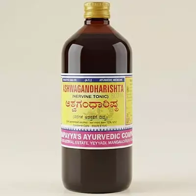 GAC Ashwagandharishta | Nerve Strength Tonic – 500ml