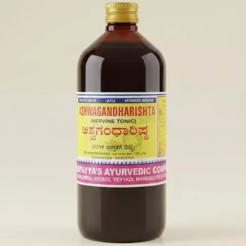 GAC Ashwagandharishta | Nerve Strength Tonic – 500ml