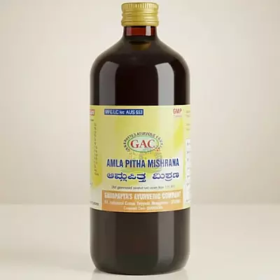 GAC Amla Pitha Mishrana | Herbal Fermented Tonic – 500ml