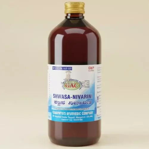 GAC Shwasa Nivarini (Herbal Respiratory Support) | Ayurvedic Breath Ease – 500ml