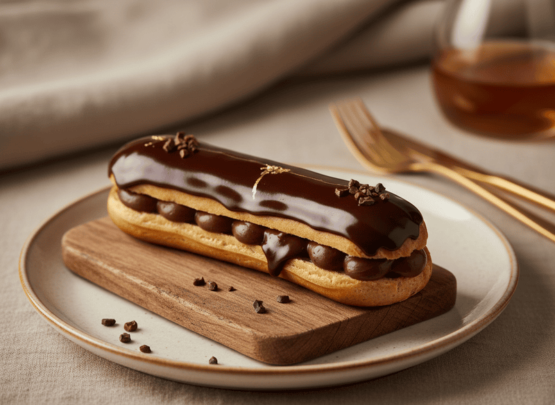 Chocolate eclair